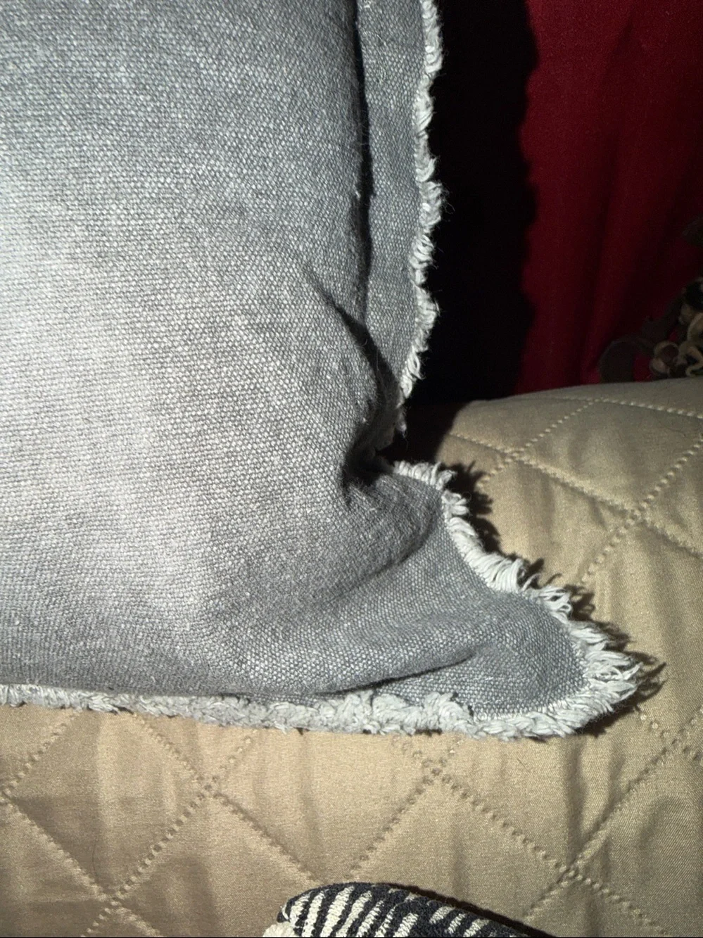 Mud Pie Home Decorative Lumbar Accent Pillow